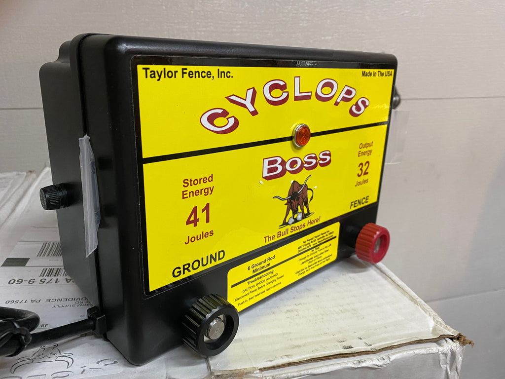 Limited Edition - Cyclops Black Fence Chargers