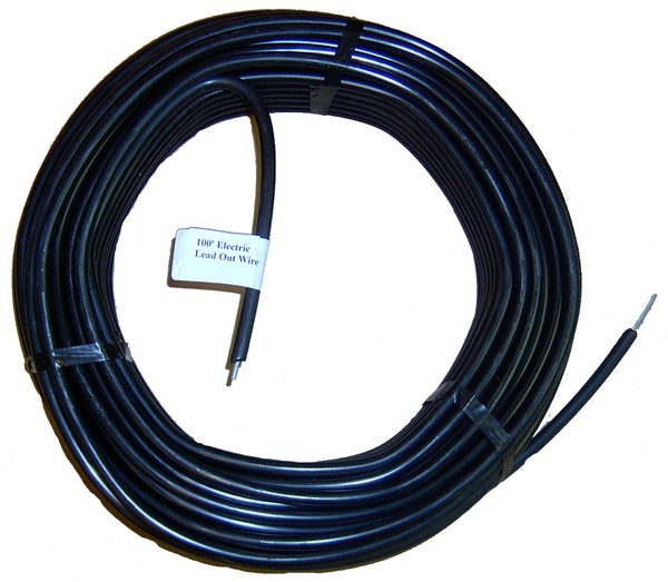 Fence Charger Leadout Fence Wire 100' - 