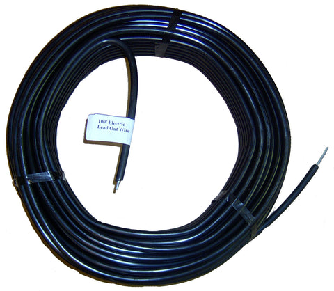 Fence Charger Leadout Fence Wire 100' -