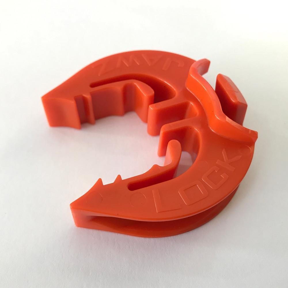 Lock Jawz Insulators | 500 Pack | Orange | Free USA Shipping