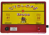 Cyclops BOSS, 32 Joule, 1000 Acre, 110V AC Powered Energizer | Free USA Shipping - CYCLOPS ELECTRIC FENCE CHARGERS