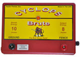 Cyclops BRUTE, 8 Joule, 100 Acre, 110V AC Powered Energizer | Free USA Shipping - CYCLOPS ELECTRIC FENCE CHARGERS