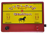 Cyclops STALLION, 2.5 Joule, 25 Acre, 12V Battery Powered Energizer | Free USA Shipping - CYCLOPS ELECTRIC FENCE CHARGERS