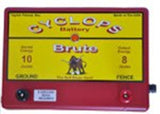 Cyclops BRUTE, 8 Joule, 100 Acre, 12V Battery Powered Energizer | Free USA Shipping - CYCLOPS ELECTRIC FENCE CHARGERS