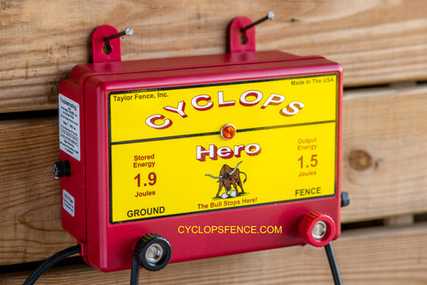 Cyclops Hero electric fence charger