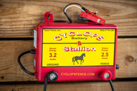 Cyclops STALLION, 2.5 Joule, 25 Acre, 12V Battery Powered Energizer | Free USA Shipping - CYCLOPS ELECTRIC FENCE CHARGERS