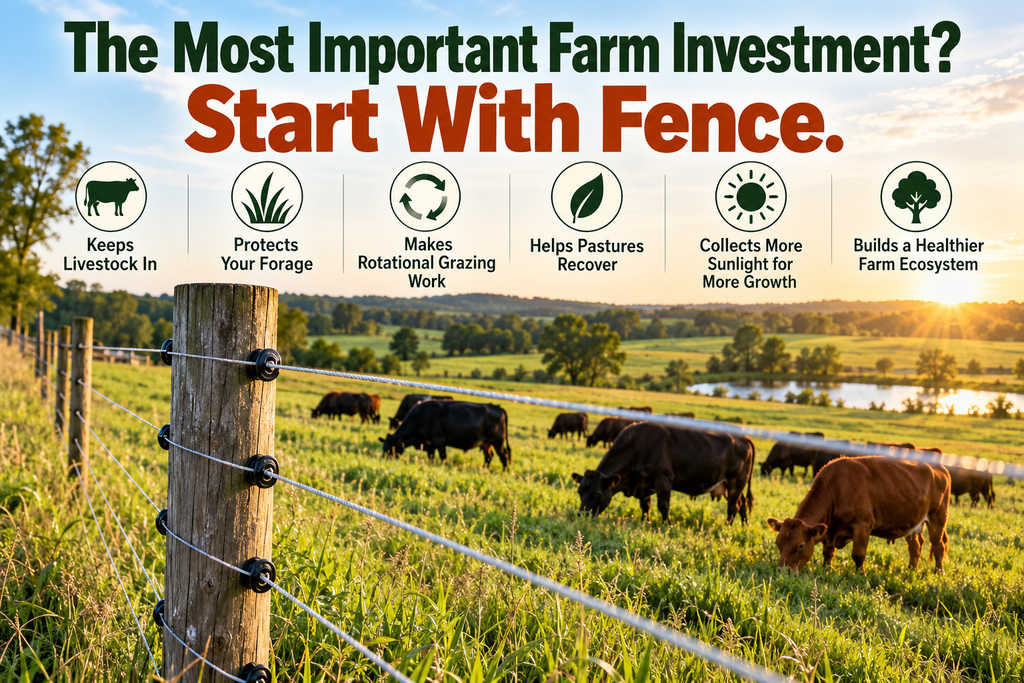 Electric Fence for Rotational Grazing: Why Fence May Be Your Best Farm Investment