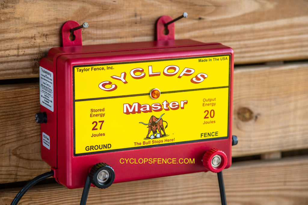 Cyclops Fence Chargers - Made by Taylor Fence