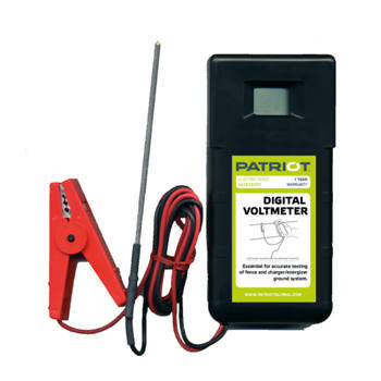 Patriot Digital Voltmeter | Free USA Shipping - CYCLOPS ELECTRIC FENCE CHARGERS